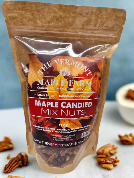 Maple Candied Nuts